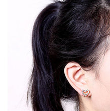 Starfish Ear Cuff Chic Heart Clip Earring s Women Crystal Star Clip Earing J4U66