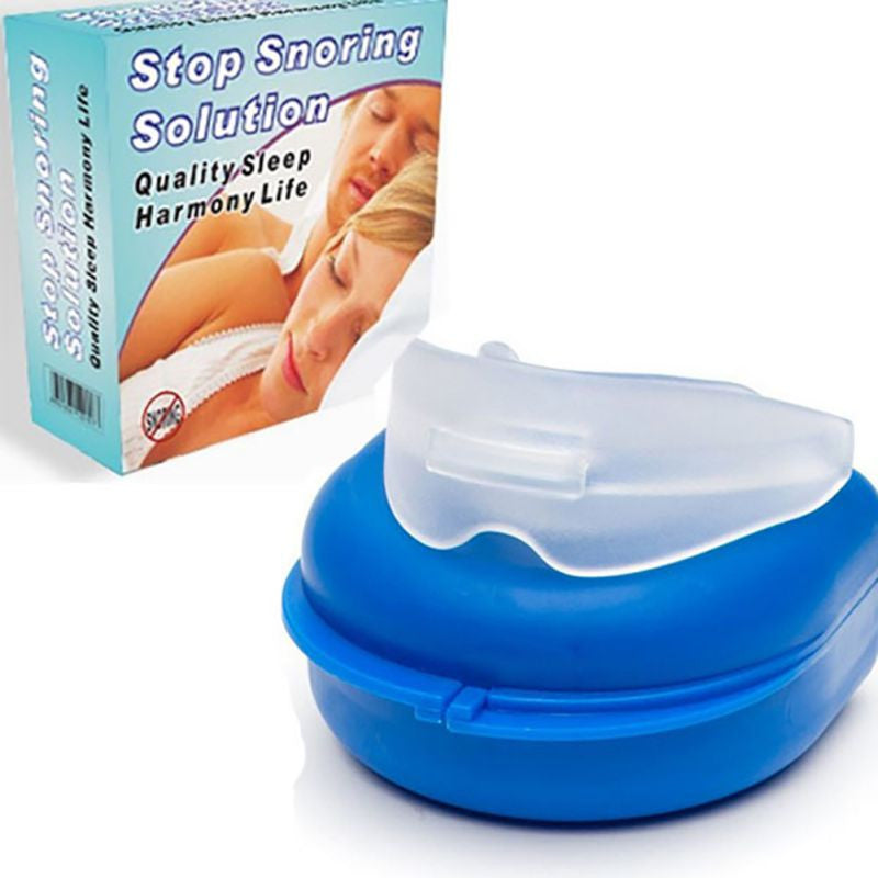 Stop Snoring Anti Snore Mouthpiece Apnea Guard Bruxism Tray Sleeping Aid Mouthguard Snore Stopper J4U66