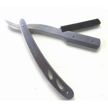 Straight Edge Stainless Steel Barber Folding Shaving Shave Knife J4U66