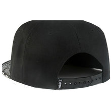 Stylish Paisley Black Snapback Bboy Hiphop dance Hat Adjustable Baseball Cap Unisex for Adult J4U66