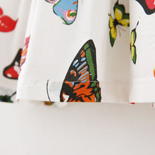 Stylish Baby Children Tunic Dress Toddler Girl Long Sleeve Butterfly Outfits J4U66