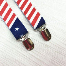 stylish boys girls kid child baby children clip on y back elastic suspenders J4U66