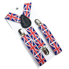 stylish boys girls kid child baby children clip on y back elastic suspenders J4U66