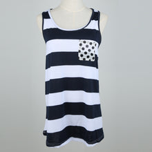 casual sexy bow backless women tops open back sleeveless striped tank tops tees for women plus size J4U66