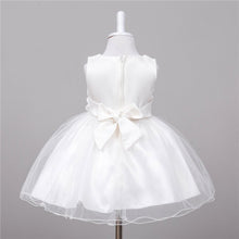baby dresses girls sequin flower bowknot birthday wedding party tutu dress girl vestido J4U66