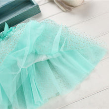 Baby Kids Girls Polka Dot Bowknot Lace Party Wedding Tutu Skirt 1-4Y  J4U66