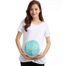 Casual Funny Maternity Nursing Women T-shirts Tops Blouse Pregnant Clothes 30 Colors  J4U66