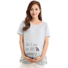 Casual Funny Maternity Nursing Women T-shirts Tops Blouse Pregnant Clothes 30 Colors  J4U66