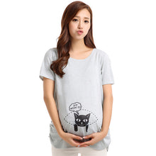 Casual Funny Maternity Nursing Women T-shirts Tops Blouse Pregnant Clothes 30 Colors  J4U66