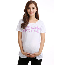Casual Funny Maternity Nursing Women T-shirts Tops Blouse Pregnant Clothes 30 Colors  J4U66