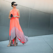 Chiffon Boho Long Maxi Evening Party Dress Women Beach Dresses S-XL J4U66