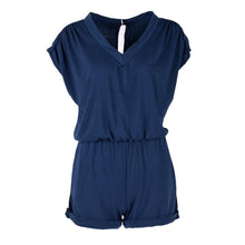 Cosy Sexy Women's V Neck Mini Playsuit Ladies Jumpsuit Party Shorts Beach Shorts Femme J4U66