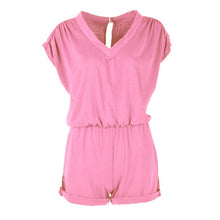 Cosy Sexy Women's V Neck Mini Playsuit Ladies Jumpsuit Party Shorts Beach Shorts Femme J4U66