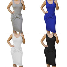 Dresses Women Sleeveless O Neck Sexy Bodycon Bandage Dress Party Dress Vestidos J4U66
