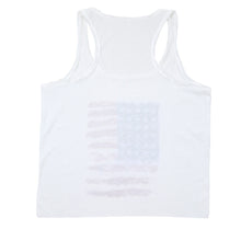 women tops women tank top o neck flag print sleeveless vest camisole white J4U66