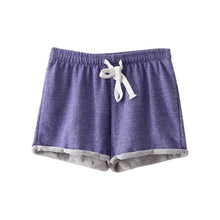 Casual Shorts Women Fashion Candy Color Elastic Waist S Short Femme 7 Colors J4U66