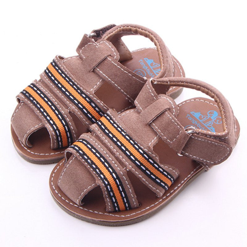 Infant Baby Boys Sandals Shoes Soft Leather Breathable Antislip Toddler Prewalker Shoes J4U66