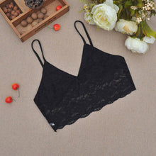 Sexy Women Crop Top Lace Deep V Neck Strap Backless Camisole Bralette Beachwear J4U66