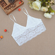 Sexy Women Crop Top Lace Deep V Neck Strap Backless Camisole Bralette Beachwear J4U66