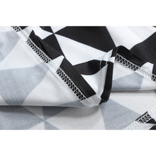 women sleeveless sexy dress geometric print party evening vintage dress plus size boho dress vestidos J4U66