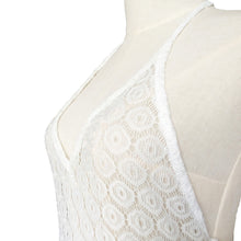 women beach dress elegant floral lace maxi dress vestidos sexy deep v neck sleeveless backless long dresses white J4U66