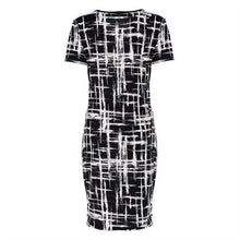 Bodycon Dress Short Sleeve Knee Length Dress OL Formal Work Short Dresses J4U66