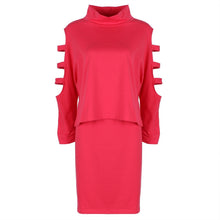 Women Dresses Big Size Plus Size Women Clothing 2 Piece Set Dress Casual Mini Bodycon Dress J4U66