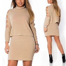 Women Dresses Big Size Plus Size Women Clothing 2 Piece Set Dress Casual Mini Bodycon Dress J4U66