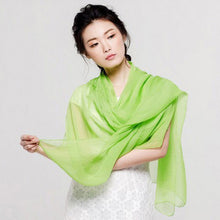 Women Long Candy Colors Soft Silk Scarf Wrap Shawl Scarves Fashion Stole J4U66