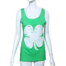 women tank tops leaf print o neck sleeveless casual cami vest women tank tops plus size blusas green J4U66