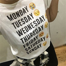 funny clothes emoji t shirt style emotions t shirt women/men top tees t-shirt clothing J4U66