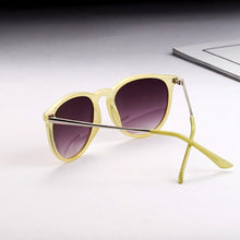 Sun Glasses for Men Retro Round Eyeglasseetal Frame Leg Spectacles 5 Colors Sunglasses J4U66