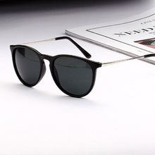 Sun Glasses for Men Retro Round Eyeglasseetal Frame Leg Spectacles 5 Colors Sunglasses J4U66