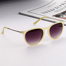 sun glasses for women men retro round eyeglasses metal frame leg spectacles 5 colors sunglasses J4U66