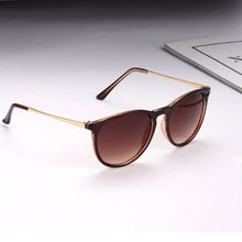 Sun Glasses for Men Retro Round Eyeglasseetal Frame Leg Spectacles 5 Colors Sunglasses J4U66
