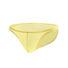 Super Smooth Soft Thin Men Underwear Briefs Sheer Pouch Mini Bikini Underpants J4U66