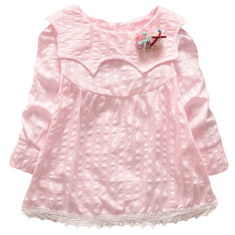 Super Sweet Girls Kids Toddler Baby Party Pageant Long Sleeve Tutu Dresses 0-3T J4U66