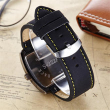 Super slim Watches Men Luxury Brand Leather Strap Men Army Military Wristwatches ClockQuartz Watch Relogio Masculino J4U66