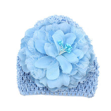 Sweet Baby Kids Girls Flower Knitted Crochet Beanie Toddler Hat Cap PL1 J4U66