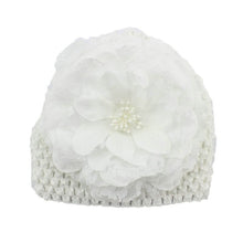 Sweet Baby Kids Girls Flower Knitted Crochet Beanie Toddler Hat Cap PL1 J4U66