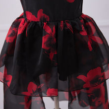 Sweet Flower O Neck Collar Sleeveless Floral Color Infant Baby Girls Dress 3-8Y Toddler Girls Birthday Party Dress PY2 J4U66