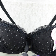 Sweet Girls Sexy Women Lace Bras Bow Push Up Bra Underwired Dot Brassiere 32 34 36 B J4U66