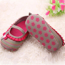 Sweet born Baby Girls Flower Ruffled Shoes Toddler Soft Bottom Kids Crib 0-12M First WalkersJFY66