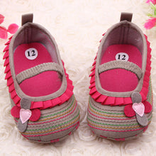 sweetborn baby girls flower ruffled shoes soft bottom kids crib 0~12 momth first walkers J4U66