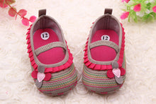 sweetborn baby girls flower ruffled shoes soft bottom kids crib 0~12 momth first walkers J4U66