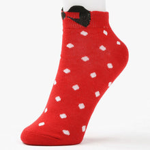 Sweet Women Girls Cute Soft Warm Cotton Polka Dots Bow Short Low Ankle Socks PY3 J4U66