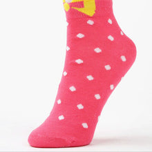 Sweet Women Girls Cute Soft Warm Cotton Polka Dots Bow Short Low Ankle Socks PY3 J4U66