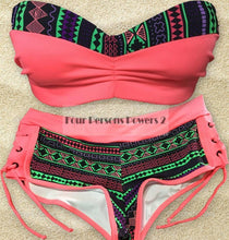 swimwear bikini push up bikini geometric printing sexy bandage swimwear high waist ladies swimsuit bathing suit de bain n J4U66