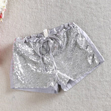 Toddler 2-6 Y Kids Girl Sequins Shorts Short Pants Tie Bow Elastic Waist Trousers PY1 J4U66