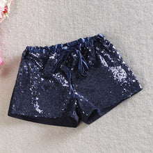 Toddler 2-6 Y Kids Girl Sequins Shorts Short Pants Tie Bow Elastic Waist Trousers PY1 J4U66